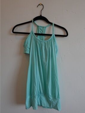 Lululemon Light Aqua Racerback Tank